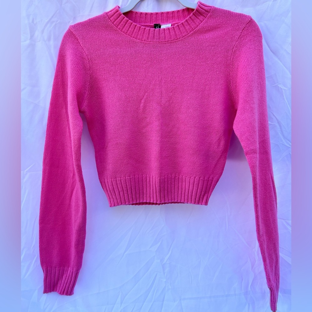 H&M Divided Cropped Light Weight Sweater, XXS